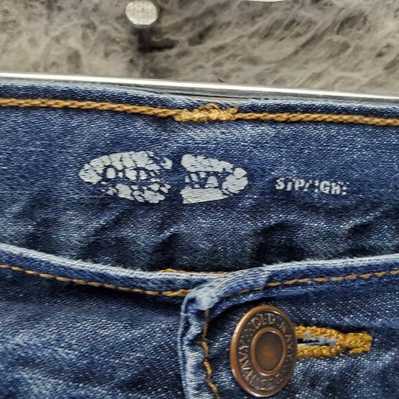 Old Navy Jeans Mens 38X32 Blue Straight Fit Denim Classic Comfortable - Picture 2 of 11